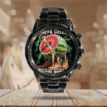 Discover Giraffe Celeste Viggio Calendar Steel Band Watch – Surreal Meme Calendar Steel Band Watch