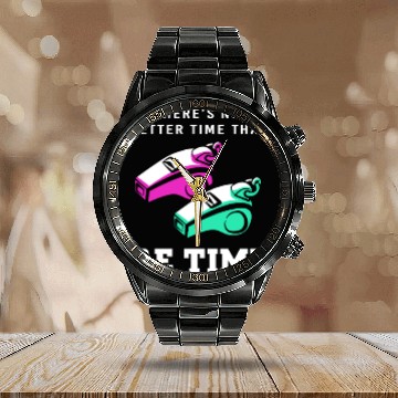Discover Physical Education Teacher Sports Teaching Calendar Steel Band Watch