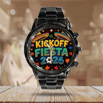 Discover Kickoff Fiesta – North America 2026 Calendar Steel Band Watch