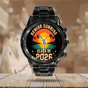 Discover Senior Sunrise 2026 High School Graduation Calendar Steel Band Watch