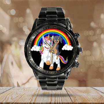 Discover Dachshund  Calendar Steel Band Watch