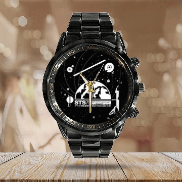 Discover STS - 75 Calendar Steel Band Watch