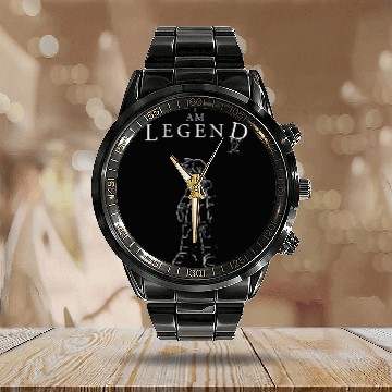 Discover Mega Man Legend Calendar Steel Band Watch