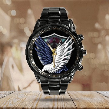 Discover AO Titan Recon Survey corps Calendar Steel Band Watch
