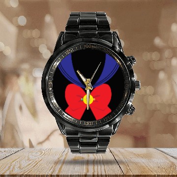 Discover Sailor moon Calendar Steel Band Watch