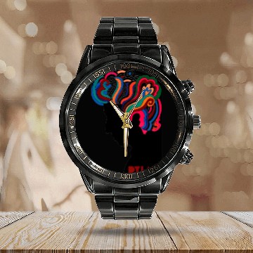 Discover Bob Dylan icon Baseball Jerseys Calendar Steel Band Watch