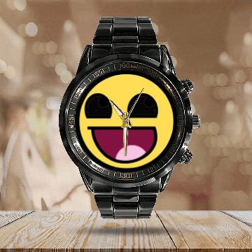 Discover Metal Gear Solid GAME OVER Calendar Steel Band Watch