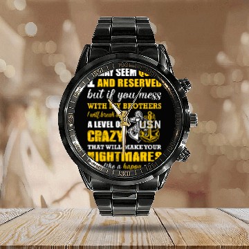 Discover navy chief, us navy chie Baseball Jerseys Calendar Steel Band Watch