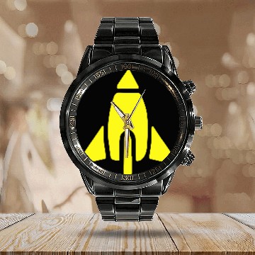 Discover Rocket Power Calendar Steel Band Watch