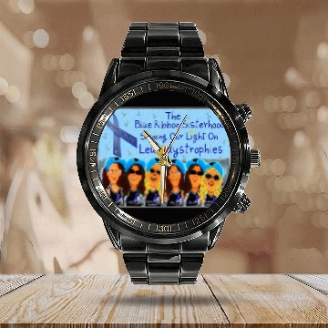 Discover Sisterhood Calendar Steel Band Watch- Calendar Steel Band Watch