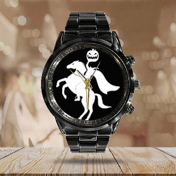 Discover Headless Horseman Polo Calendar Steel Band Watch