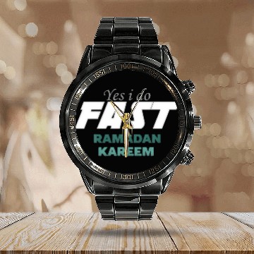 Discover Ramadan Mubarek Gift 2022 Calendar Steel Band Watch