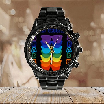 Discover Seven Shades of Shades  Plus Size Calendar Steel Band Watch
