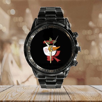 Discover Frosty Snowman First Christmas T Calendar Steel Band Watch
