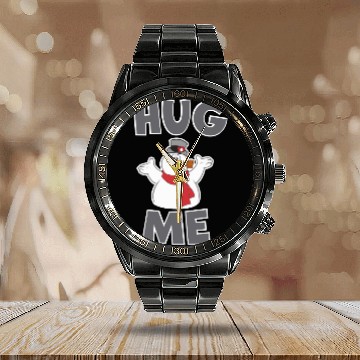 Discover Frosty the Snowman™ | Hug Me Calendar Steel Band Watch