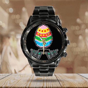 Discover Gamer Easter Boys Girls Toddler Easter Video Game Calendar Steel Band Watch