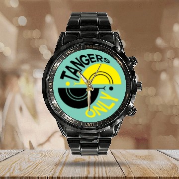 Discover Zip-up Calendar Steel Band Watch