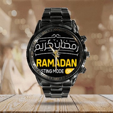 Discover Fasting Mode Ramadan On Cool Islamic Fasting Gift Calendar Steel Band Watch