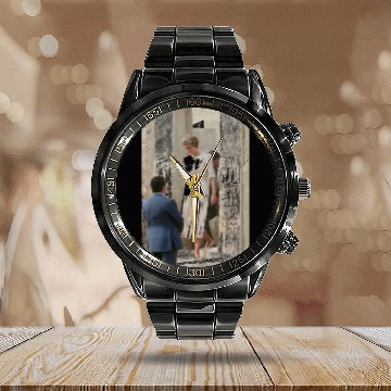 Discover No.57 Princess Diana Egypt 1992 Calendar Steel Band Watch