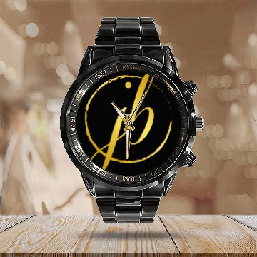Discover JBP Womens Black Zip-Up Calendar Steel Band Watch