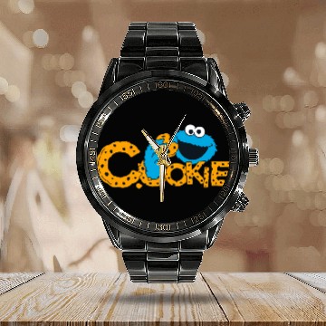 Discover Cookie Monster | Cookie! Calendar Steel Band Watch