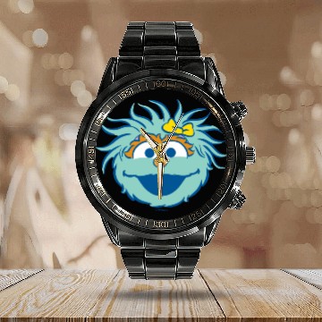 Discover Sesame Street | Rosita Smile Calendar Steel Band Watch
