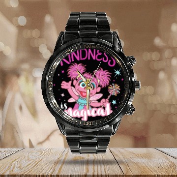 Discover Abby Cadabby - Kindness is Magical Calendar Steel Band Watch