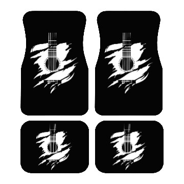 Discover Guitar Player Car Mats