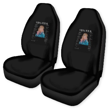 Discover Eras Tour Setlist Car Seat Covers