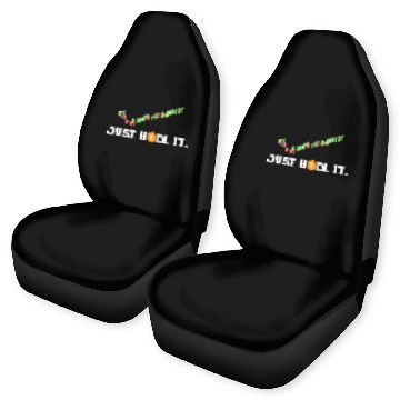 Discover Just HODL It - Funny Crypto Trader BTC Bitcoin Investor Car Seat Covers