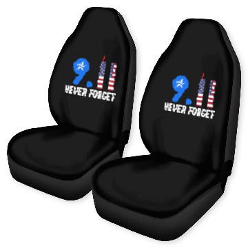 Discover Never Forget 9/11 20th Anniversary Patriot Day 2021 Car Seat Covers