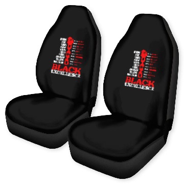 Discover Black Excellence, Black AF Car Seat Covers