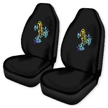 Discover Poison Dart Frog Car Seat Covers