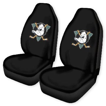 Discover Anaheim Ducks Hockey Crewneck Car Seat Covers | Varsity Mighty Ducks Car Seat Covers