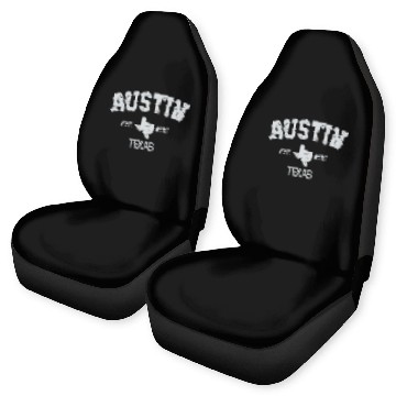 Discover Austin Texas Car Seat Covers