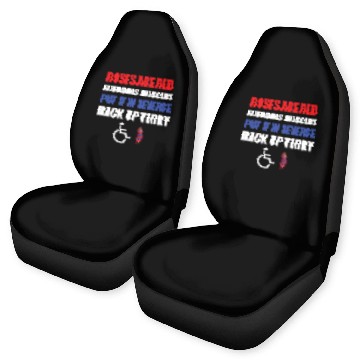 Discover Put It In Reverse Back Up Terry Funny 4th of July Fireworks Premium Car Seat Covers
