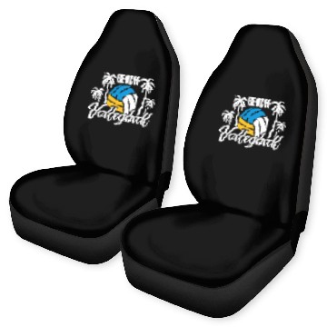 Discover Beach Volleyball Car Seat Covers