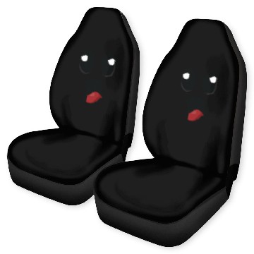Discover Ghost Face Halloween Car Seat Covers