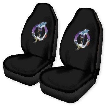 Discover Static Shock Logo - Static Shock - Car Seat Covers