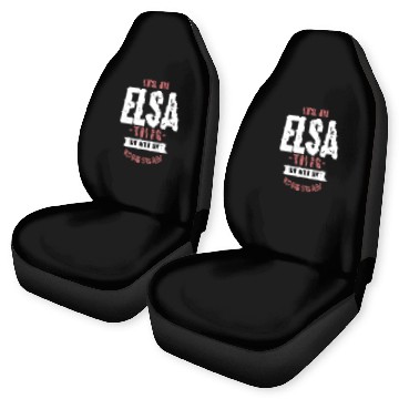 Discover Elsa Thing Car Seat Covers