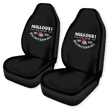 Discover Missouri Bicentennial Car Seat Covers