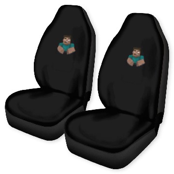 Discover Minecraft Pocket Herobrine Car Seat Covers
