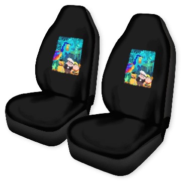 Discover Disney Up Car Seat Covers, Disney Pixar Adventure Is Out There Matching
