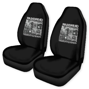 Discover Radiohead Vintage Car Seat Covers