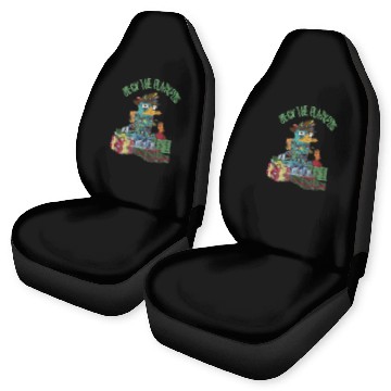 Discover Disney Phineas and Ferb Christmas Perry Deck The Platypus Car Seat Covers