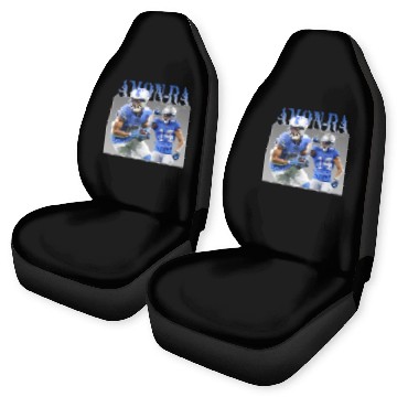 Discover Amon-Ra St. Brown Car Seat Covers - Detroit Lions - Grit - OnePride
