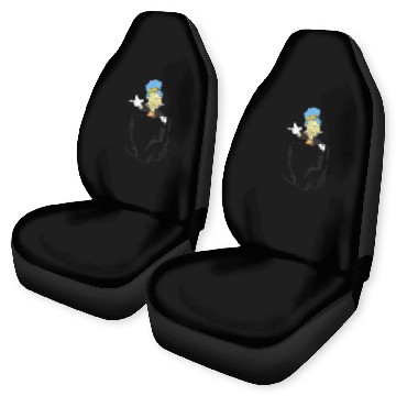 Discover Disneyss Pinocchio Jiminy Cricket Faux Pocket Car Seat Covers