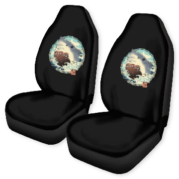 Discover Ocean Shark Attack Car Seat Covers