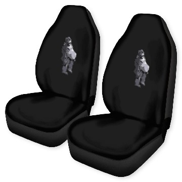 Discover Monkey Lover Big Monkey Face 1 Car Seat Covers