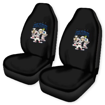 Discover Disney Mickey Goofy Donald Space Explorers Baseball Jerseys Car Seat Covers